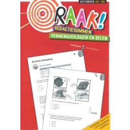 Afbeelding van Raak! Redactiesommen : Vermenigvuldigen/Delen : Groep 7+8