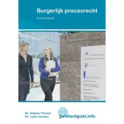 Afbeelding van Juridischjuist.info : Burgerlijk procesrecht : Bronnenboek
