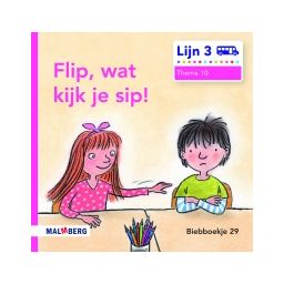 Afbeelding van Lijn 3 : Groep 3 : Flip wat kijk je sip! : Biebboekje