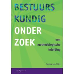 Afbeelding van Bestuurskundig onderzoek : een methodologische inleiding