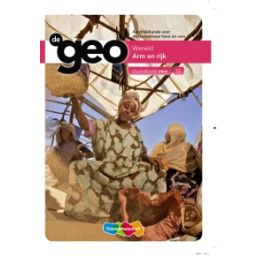 Afbeelding van De geo 5e dr : vwo : Arm en rijk : Studieboek