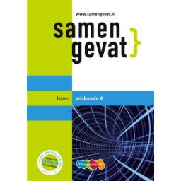 Afbeelding van Samengevat Wiskunde A : havo