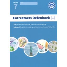 Afbeelding van Entreetoets oefenboek : 1 : Gemengde opgaven voor groep 7
