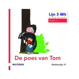 Afbeelding van Lijn 3 : Groep 3 : De poes van Tom : Biebboekje