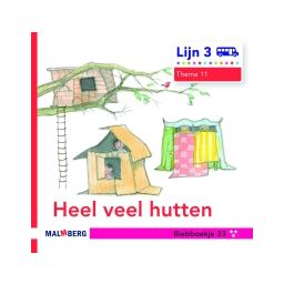 Afbeelding van Lijn 3 : Groep 3 : Heel veel hutten : Biebboekje