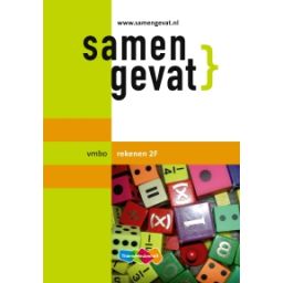 Afbeelding van Samengevat : vmbo : Rekenen 2F