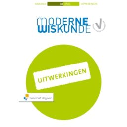 Afbeelding van Moderne wiskunde 10e ed : 3 havo B : Uitwerkingen