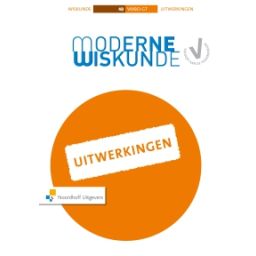 Afbeelding van Moderne wiskunde 10e ed : 4 vmbo-gt B : Uitwerkingen