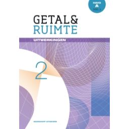 Afbeelding van Getal & ruimte 11e ed : havo A 2 : Uitwerkingen