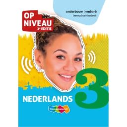 Afbeelding van Op niveau 2e dr : 3 vmbo-b : Leeropdrachtenboek