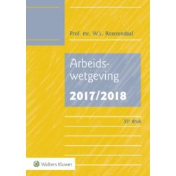 Afbeelding van Arbeidswetgeving 2017/2018