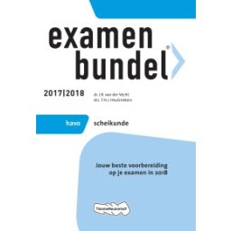 Afbeelding van Examenbundel Scheikunde : havo : 2017/2018