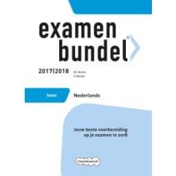 Afbeelding van Examenbundel Nederlands : havo : 2017/2018