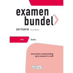 Afbeelding van Examenbundel Duits : vwo : 2017/2018