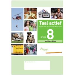 Afbeelding van Taal actief Taal (cv) : Groep 8 B : Werkboek