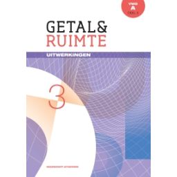 Afbeelding van Getal & ruimte 11e ed A : vwo 3 : Uitwerkingen