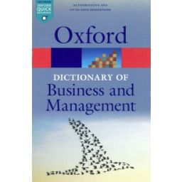 Afbeelding van A dictionary of business and management