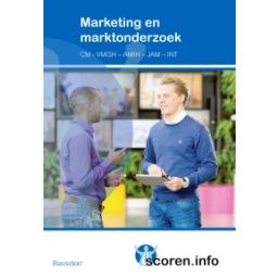 Afbeelding van Scoren.info : Marketing en marktonderzoek basisdeel