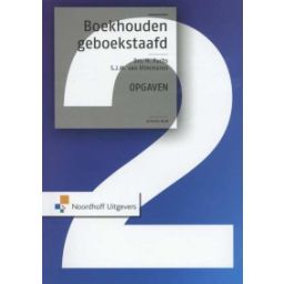 Afbeelding van Boekhouden geboekstaafd : 2 : Opgaven