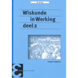 Afbeelding van Wiskunde in werking : Deel 2 : Analyse toegepast