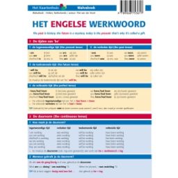 Afbeelding van Het Engelse werkwoord : uitklapkaart