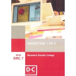 Afbeelding van Maatwerk Drenthe college : Marketing 1 en 2 ( MTW DRC 7 )