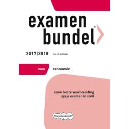 Afbeelding van Examenbundel Economie : vwo : 2017/2018