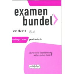 Afbeelding van Examenbundel Geschiedenis : vmbo/gt : 2017/2018