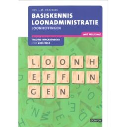 Afbeelding van Basiskennis loonadministratie : Loonheffingen : Theorie-/opgavenboek 2017/2018