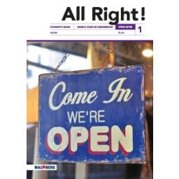 Afbeelding van All right! 3e ed : 1 vwo/gymnasium : Student's book