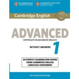 Afbeelding van Cambridge English : Advanced 1 : Student's book without answers