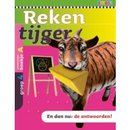 Afbeelding van Rekentijger : Groep 4 A : Antwoordenboekje