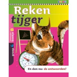 Afbeelding van Rekentijger : Groep 4 B : Antwoordenboekje