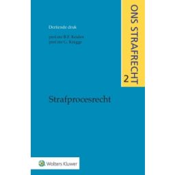 Afbeelding van Strafprocesrecht 13e dr