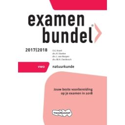 Afbeelding van Examenbundel Natuurkunde : vwo : 2017/2018