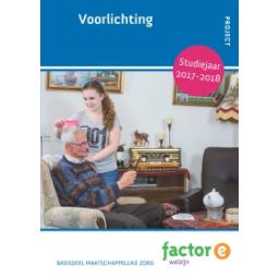 Afbeelding van Factor-E Welzijn : mbo 3+4 : Voorlichting