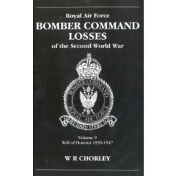Afbeelding van Royal Air Force Bomber Command losses : Vol. 9 : Roll of honour, 1939-1947