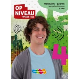 Afbeelding van Op niveau 3e dr : 4 vwo : Leeropdrachtenboek