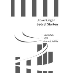 Afbeelding van Stoffels Bedrijfseconomie : havo : Bedrijf starten : Uitwerkingen