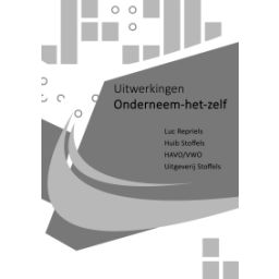 Afbeelding van Stoffels Bedrijfseconomie : havo/vwo : Onderneem-het-zelf : Uitwerkingen