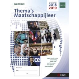 Afbeelding van Thema's maatschappijleer 2018-2019 : havo : Werkboek