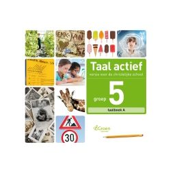 Afbeelding van Taal actief Taal (cv) : Groep 5 A : Taalboek