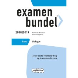 Afbeelding van Examenbundel Biologie : havo : 2018/2019