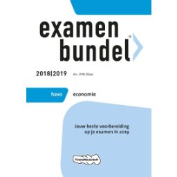 Afbeelding van Examenbundel Economie : havo : 2018/2019