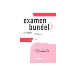 Afbeelding van Examenbundel Frans : vwo : 2018/2019