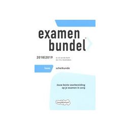 Afbeelding van Examenbundel Scheikunde : havo : 2018/2019