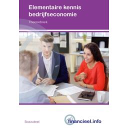 Afbeelding van Financieel.info : Elementaire kennis bedrijfseconomie : Theorieboek