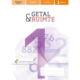 Afbeelding van Getal & ruimte 12e ed : 1 vmbo-t/havo 1+2 : Werkboek en rekenkatern