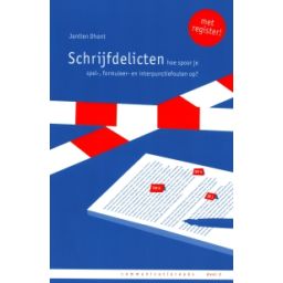 Afbeelding van Schrijfdelicten : hoe spoor je spel-, formuleer- en interpunctiefouten op?