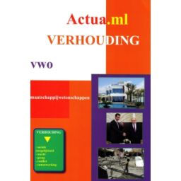 Afbeelding van Actua.ml : vwo : Verhouding